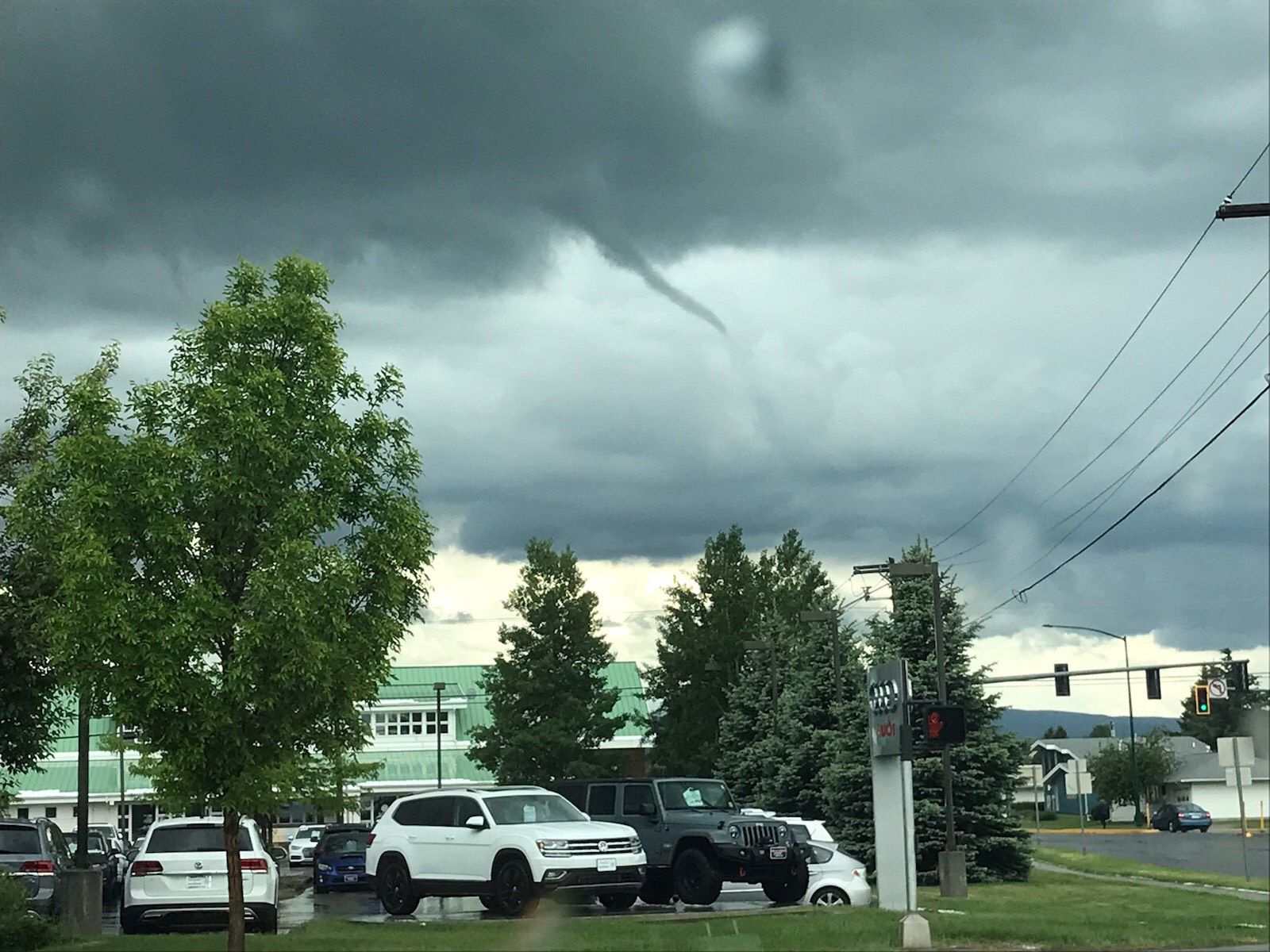 Funnel cloud spotted in Bozeman